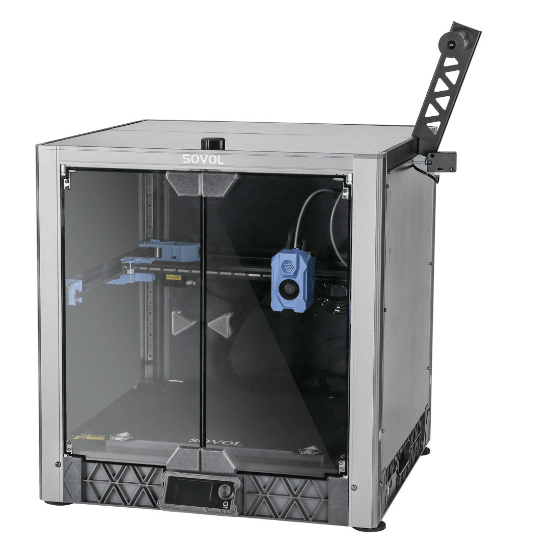 SV08 Metal and Glass Open Enclosure